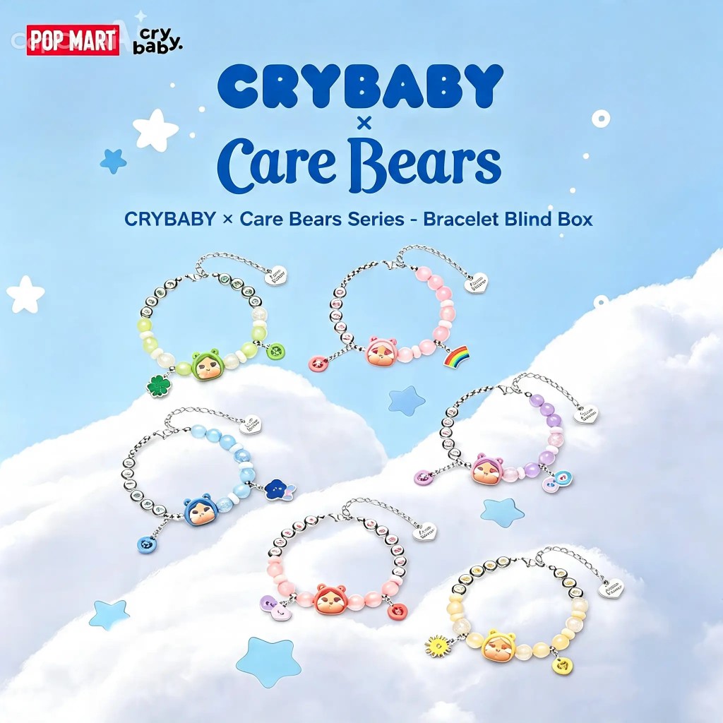 Cry baby carebear bracelet