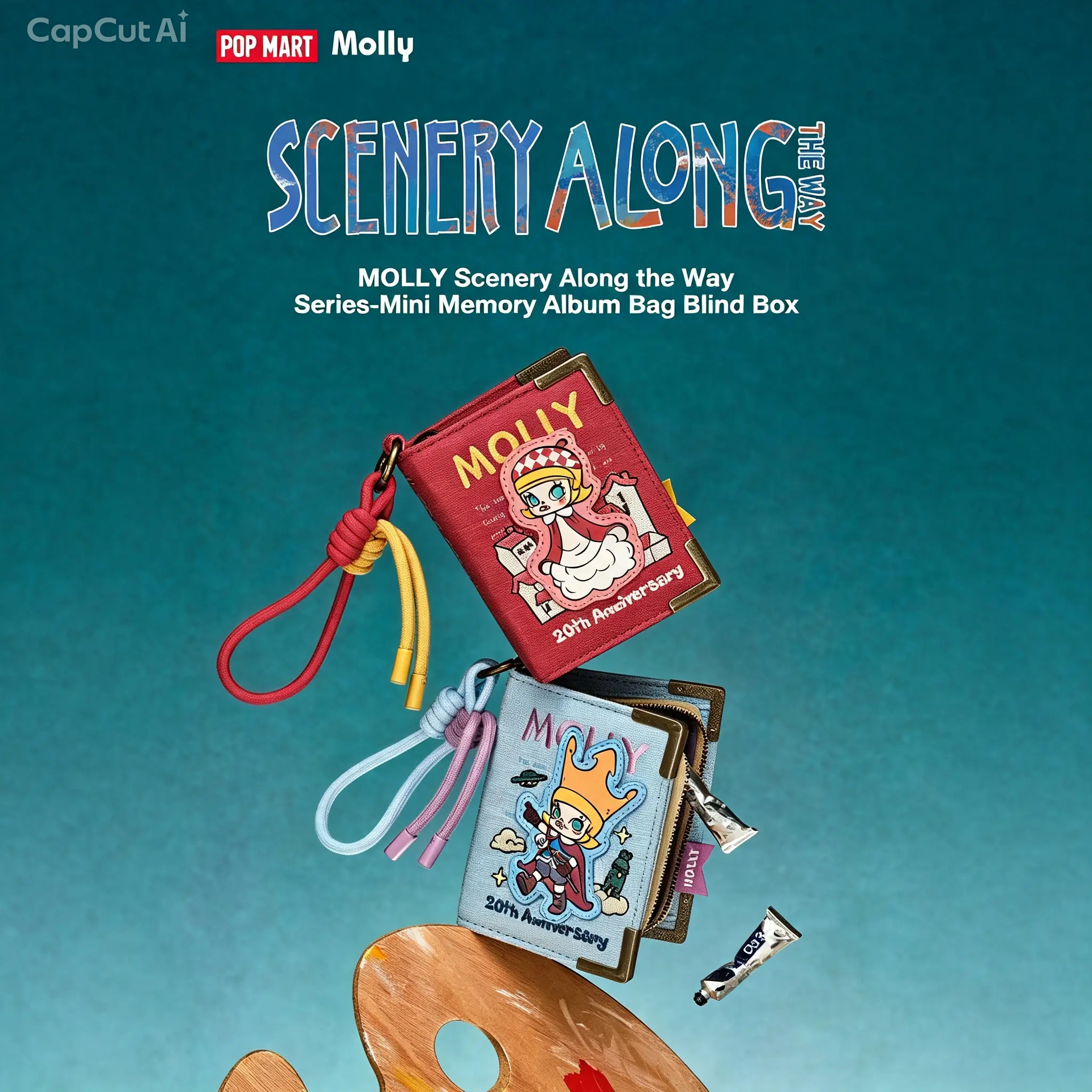 Molly Scenery Along The Way Series-Mini Memory Album Bag