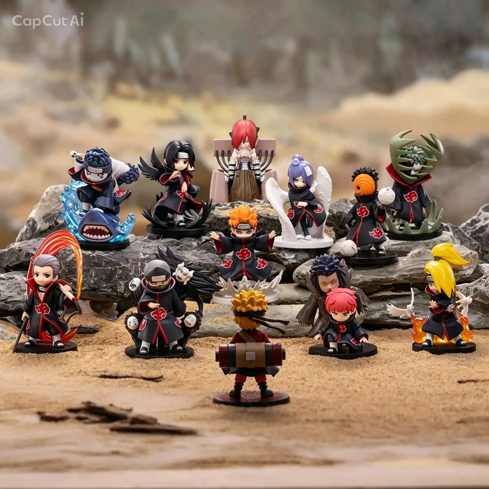 Naruto: Shippuden Series Battle Against Akatsuki Themed Figure POP Mart