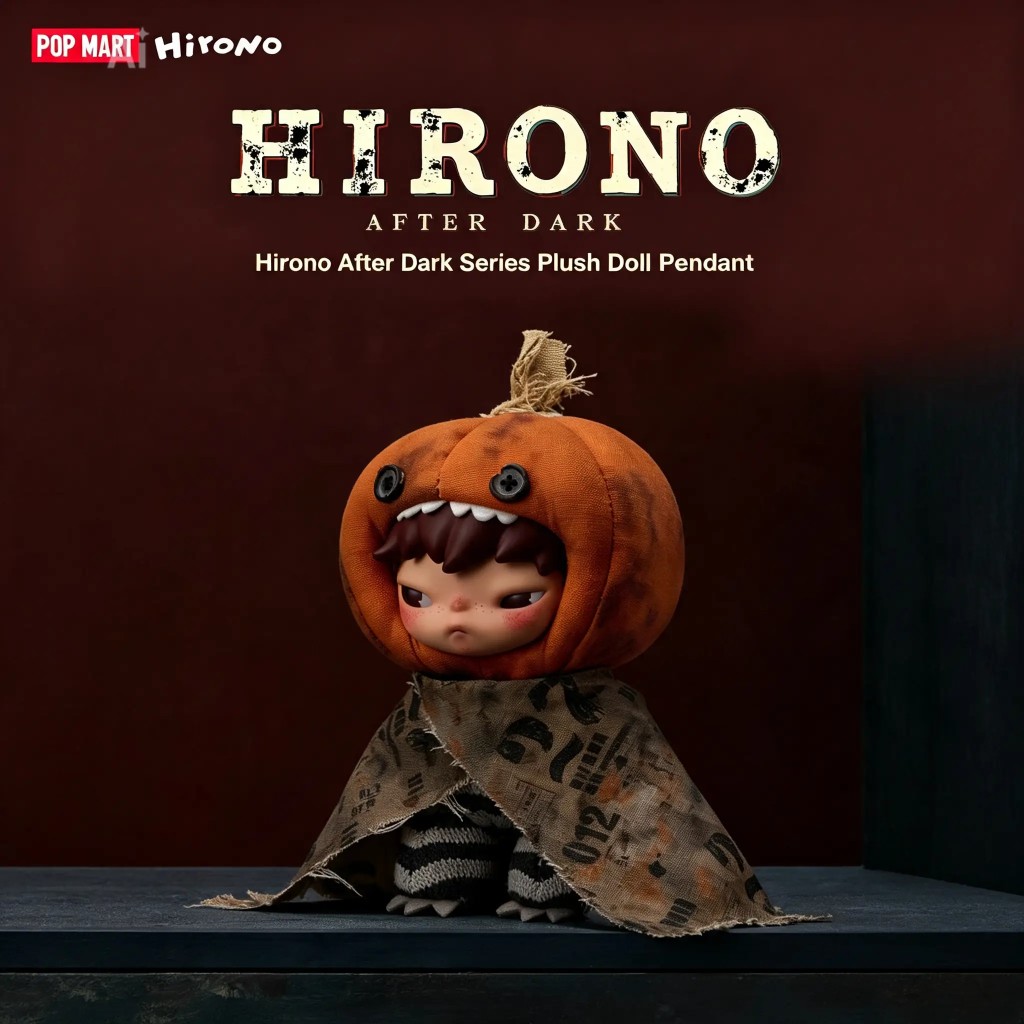 POP MART Hirono After Dark Series Plush Doll Pendant Blind Box
