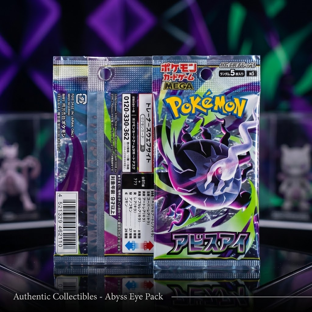 ​2026 Pokemon Japanese M5 MEGA Abyss Eye - Single Booster Pack