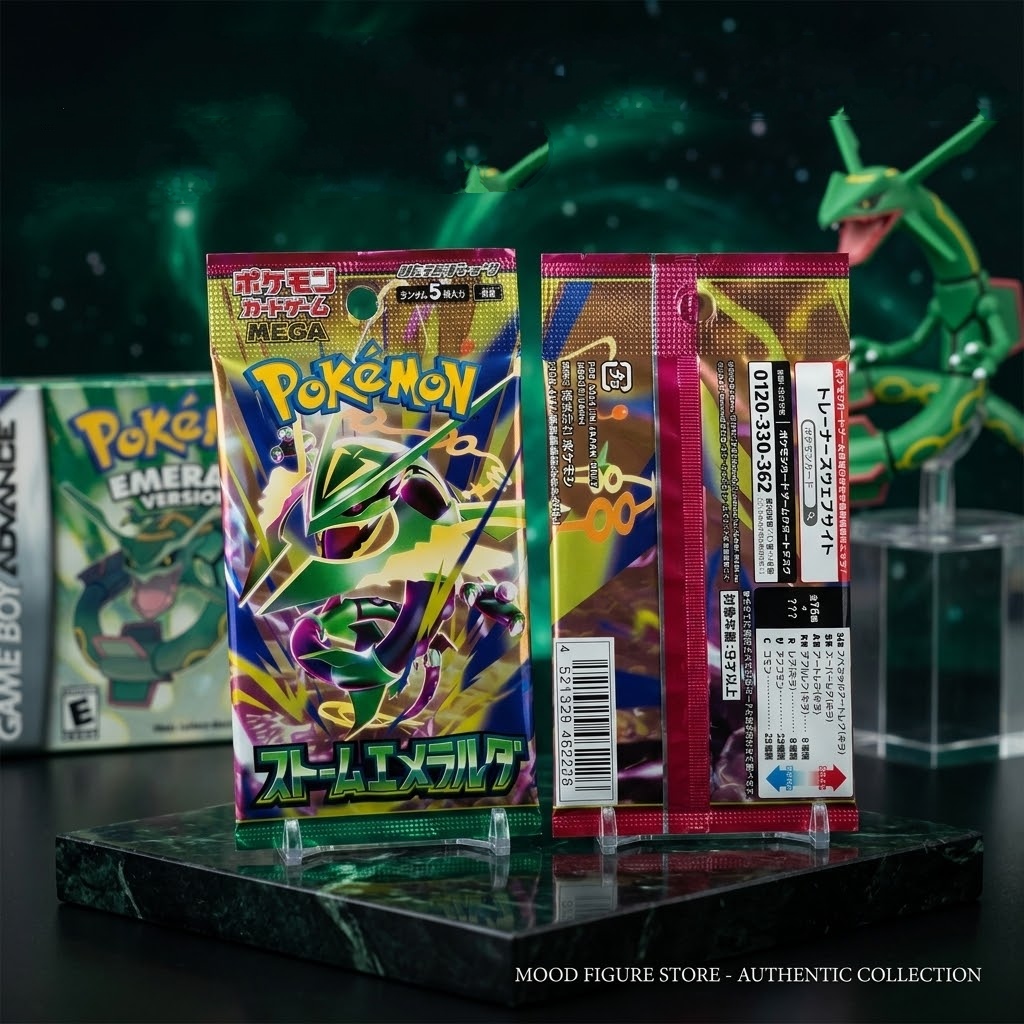Pokemon Card Game 2026 MEGA Japanese M6 Storm Emeralda - Single Booster Pack