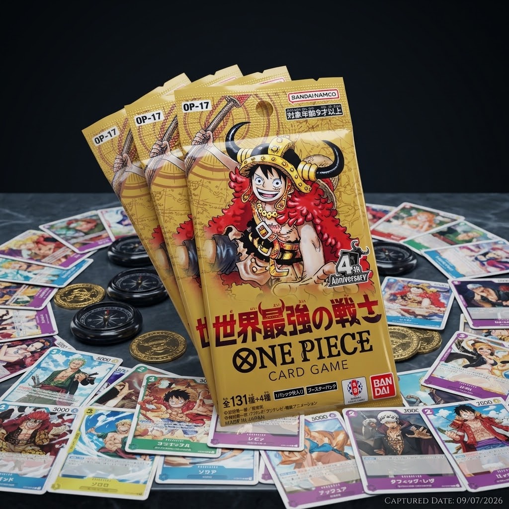 ​One Piece Card Game OP-17: The Strongest Warriors in the World (Japanese) - Single Booster Pack