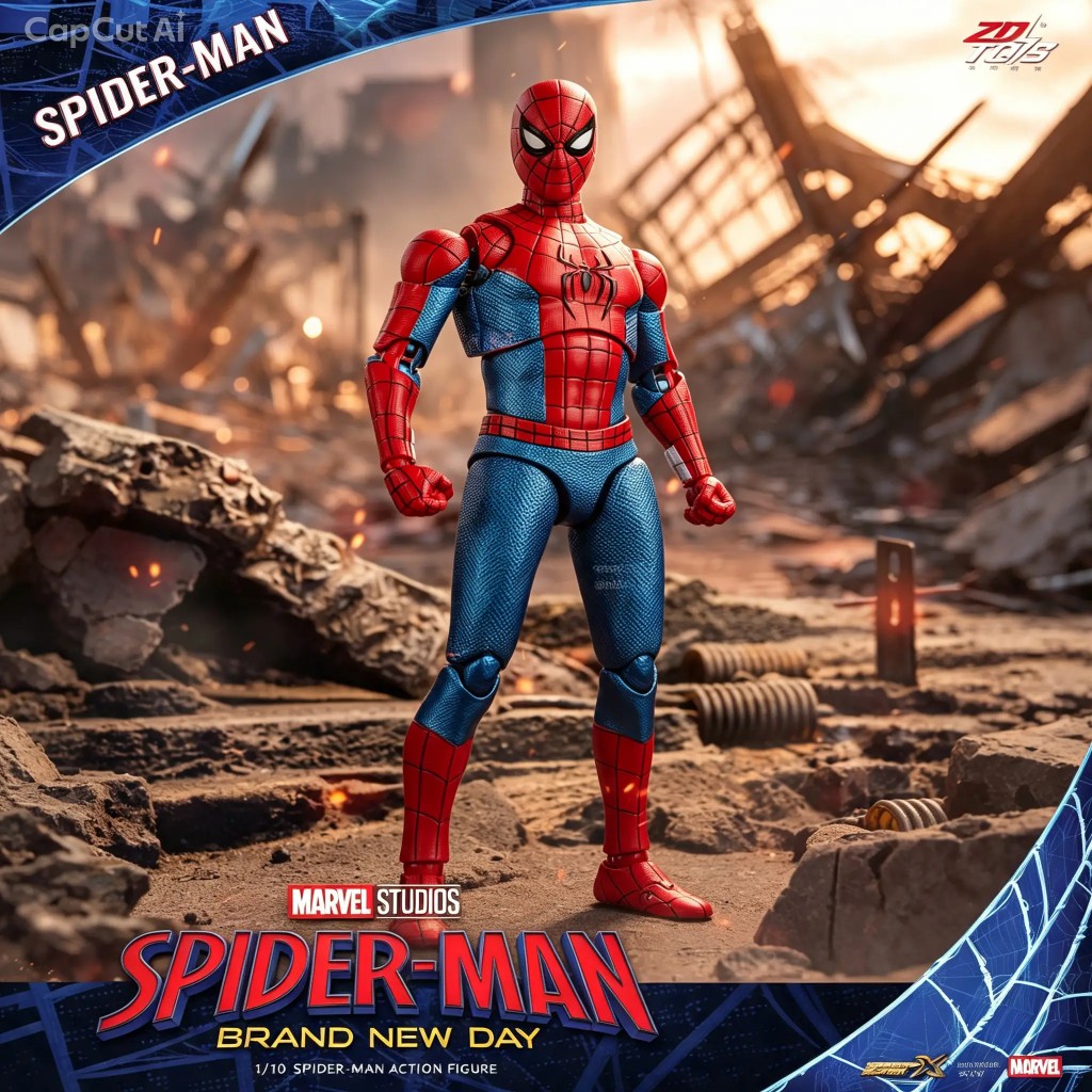 ZD Toys 1/10 scale Spider-Man (Brand New Day) action figure