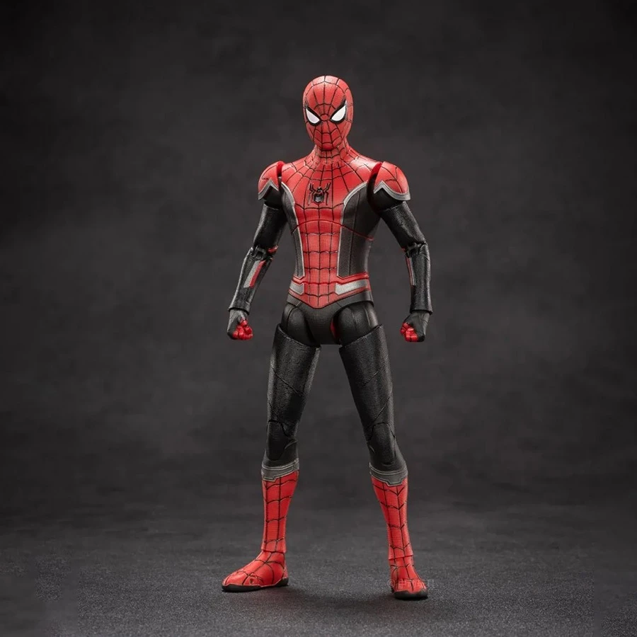 ZD Toys 1/10 Scale  No Way Home Spider-man Red and Black Upgraded Suit Collector Action Figure