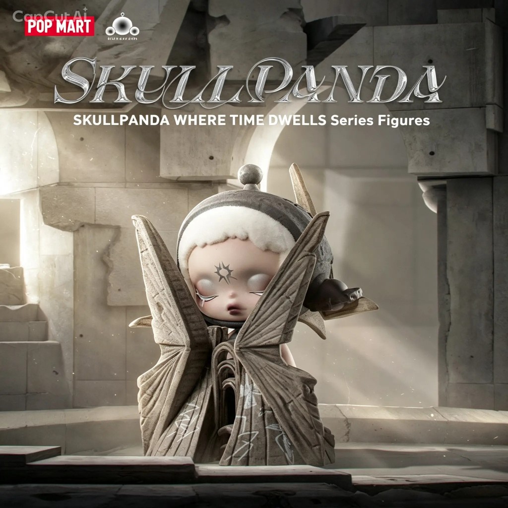 POP MART SKULLPANDA WHERE TIME DWELLS Series Figures Blind Box