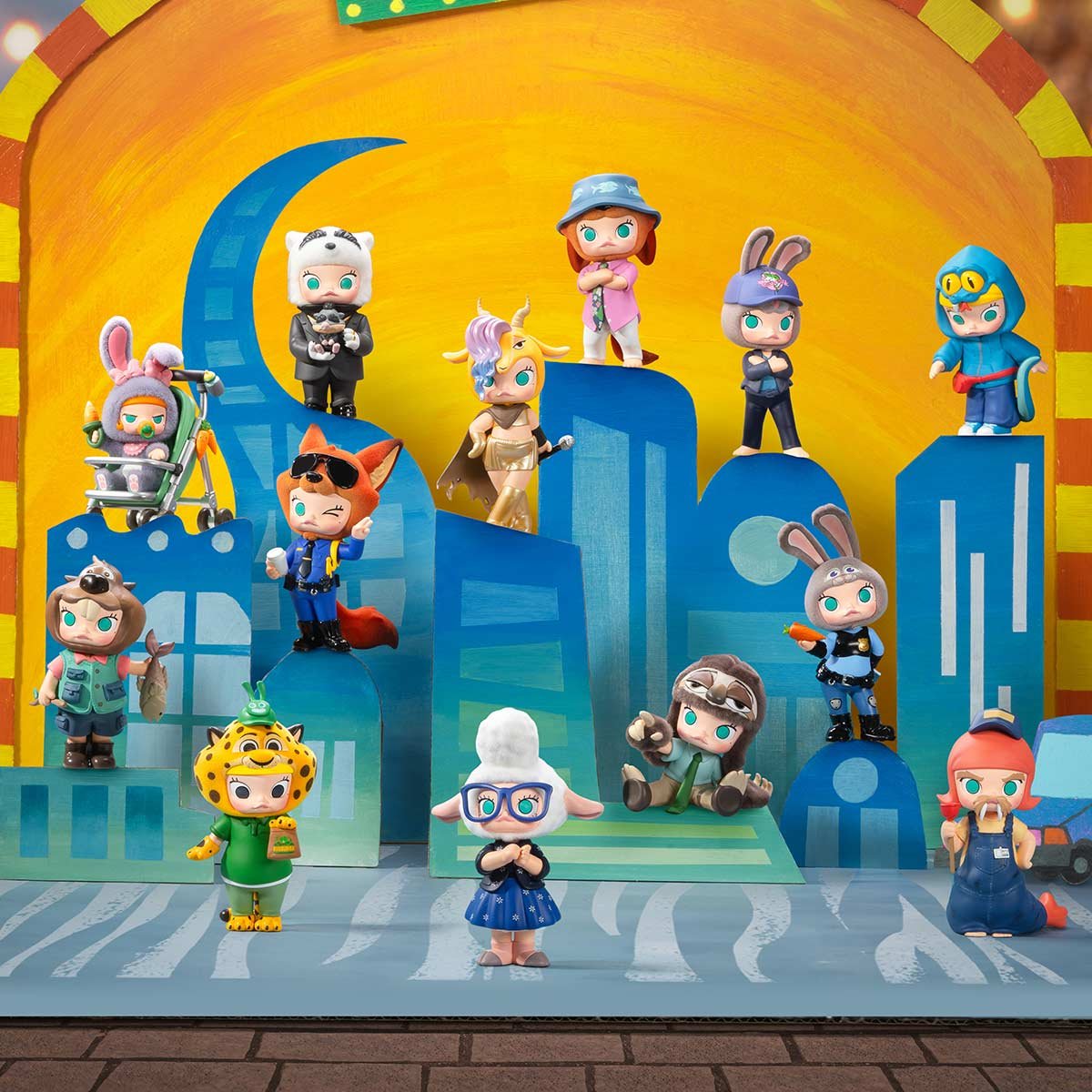 MOLLY x Zootopia Co- branded Series Figures Blind Box
