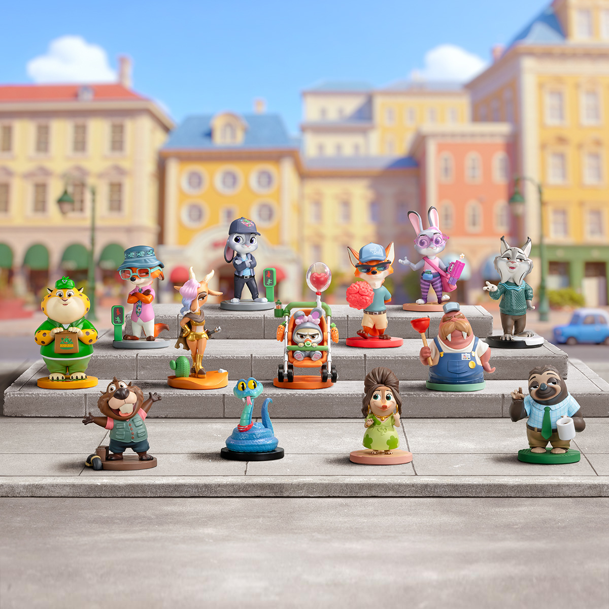 Disney Zootopia Next Aventure Series Figures Blind Box