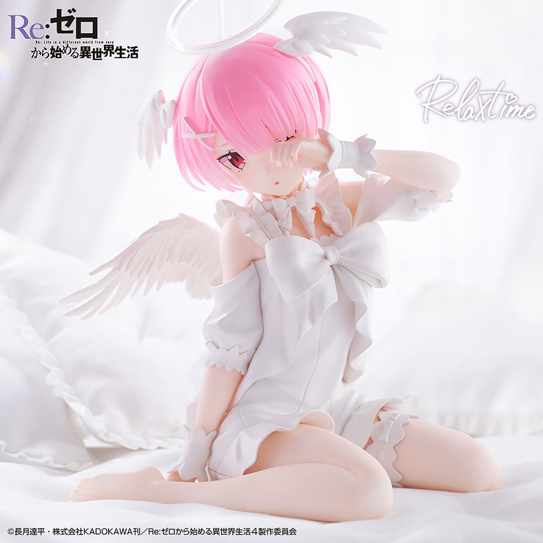 Re:Zero Starting Life in Another World Relax time Ram (Sweet Angel Ver.) Figure