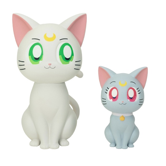 Sailor Moon Cosmos Sofvimates Artemis & Diana