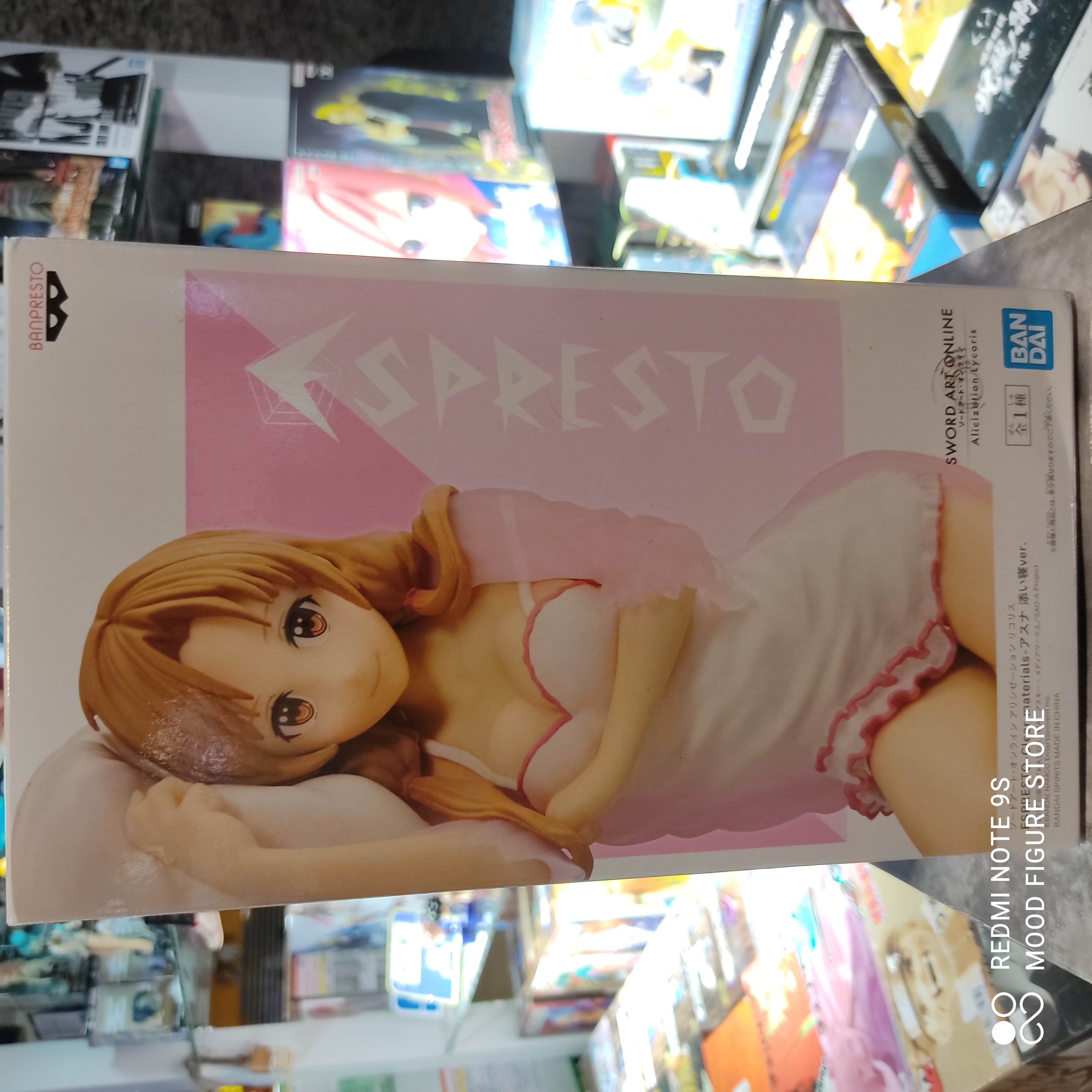 Sword Art Online Asuna Figure ESPRESTO Co-sleeping ver. BANPRESTO