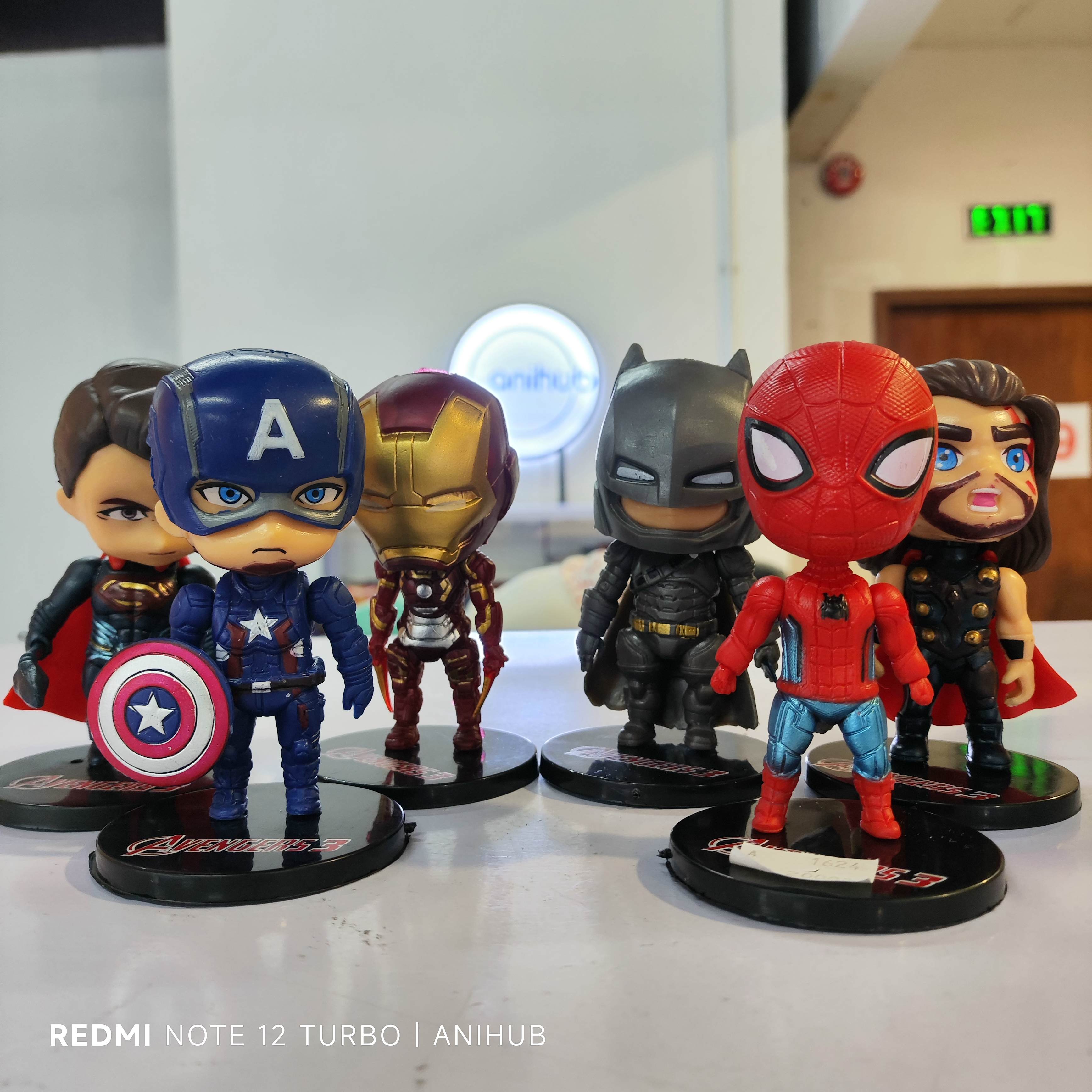 Marvel DC Chibi 6Pcs set 15cm
