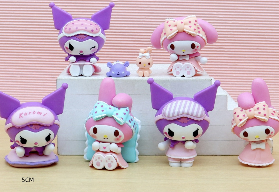 Kuromi & Melody Blind Box Mini Figure